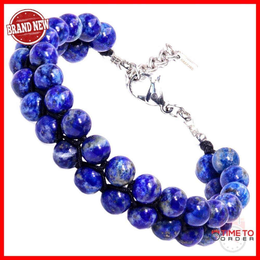 Men's Stainless Steel Crystal Bracelet Adjustable Protection Gift